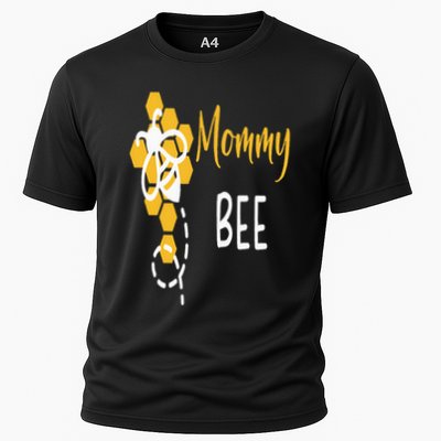 Mommy Of The Bee 1st Birthday Outfit First bee day family Performance Shirt