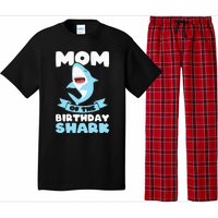 Mom of the Birthday Shark Birthday Pajama Set