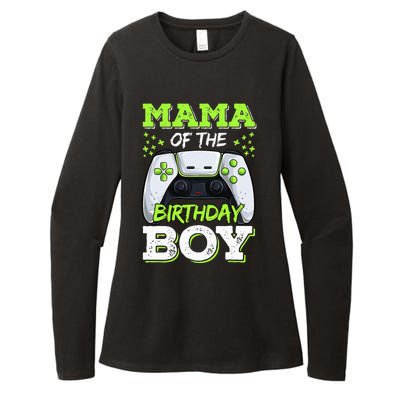 Mom of the Birthday  Matching Video Gamer Party Womens CVC Long Sleeve Shirt