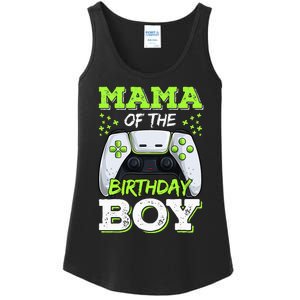 Mom of the Birthday  Matching Video Gamer Party Ladies Essential Tank