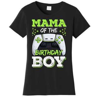 Mom of the Birthday  Matching Video Gamer Party Women's T-Shirt