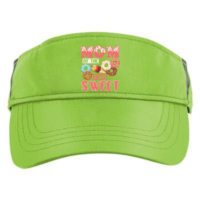 Mom Of The Two Sweet Proud Mother Mothers Day Gift Adult Drive Performance Visor