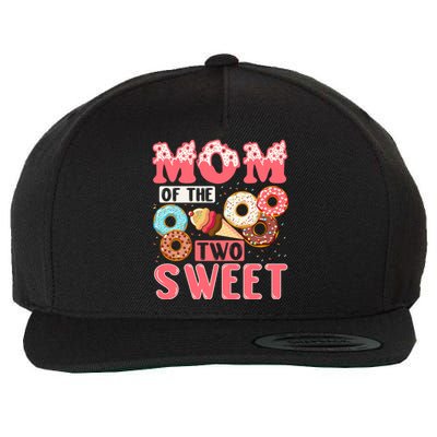 Mom Of The Two Sweet Proud Mother Mothers Day Gift Wool Snapback Cap