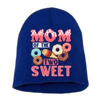 Mom Of The Two Sweet Proud Mother Mothers Day Gift Short Acrylic Beanie