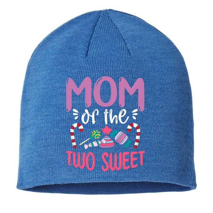 Mom Of The Two Sweet Proud Mother Mama Gift Sustainable Beanie