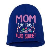 Mom Of The Two Sweet Proud Mother Mama Gift Short Acrylic Beanie