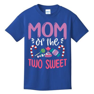 Mom Of The Two Sweet Proud Mother Mama Gift Kids T-Shirt