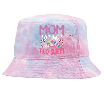 Mom Of The Two Sweet Proud Mother Mama Gift Tie-Dyed Bucket Hat