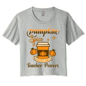 Mama Of The Cutest Pumpkin In The Patch Gift Halloween Great Gift Women's Crop Top Tee