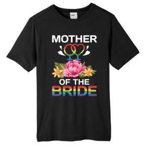 Mother Of The Bride Flower Gay Lesbian Wedding Lgbt Same Sex Gift Tall Fusion ChromaSoft Performance T-Shirt