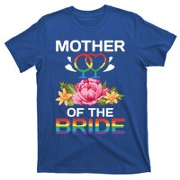 Mother Of The Bride Flower Gay Lesbian Wedding Lgbt Same Sex Gift T-Shirt