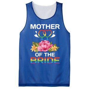 Mother Of The Bride Flower Gay Lesbian Wedding Lgbt Same Sex Gift Mesh Reversible Basketball Jersey Tank