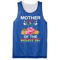 Mother Of The Bride Flower Gay Lesbian Wedding Lgbt Same Sex Gift Mesh Reversible Basketball Jersey Tank