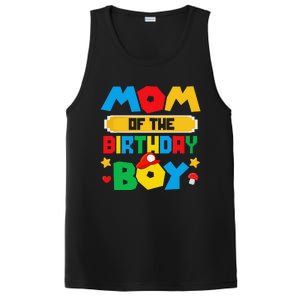 Mom Of The Birthday Boy Game Gaming Mom And Dad Family PosiCharge Competitor Tank