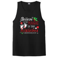 Magic Of Tiny Mistletoes Labor And Delivery Christmas PosiCharge Competitor Tank