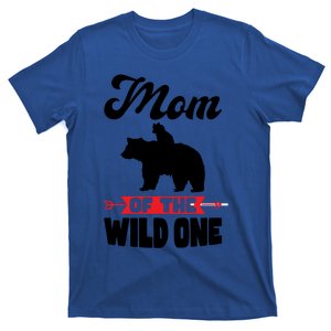 Mom Of The Wild One Papa Bear Gift T-Shirt