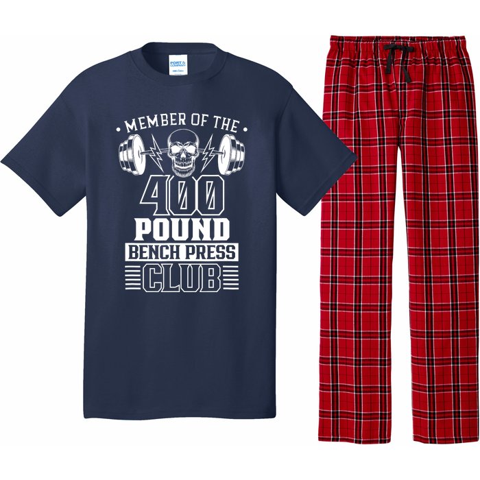 Member Of The 400 Pound Bench Press Club Benchpress Gym Pajama Set