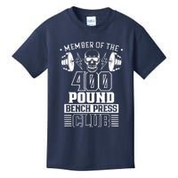 Member Of The 400 Pound Bench Press Club Benchpress Gym Kids T-Shirt