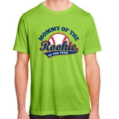 Mommy Of The Rookie Cute Gift Rookie Of The Year Baseball Mommy Gift Adult ChromaSoft Performance T-Shirt