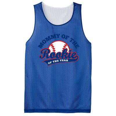 Mommy Of The Rookie Cute Gift Rookie Of The Year Baseball Mommy Gift Mesh Reversible Basketball Jersey Tank