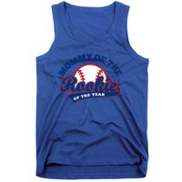 Mommy Of The Rookie Cute Gift Rookie Of The Year Baseball Mommy Gift Tank Top