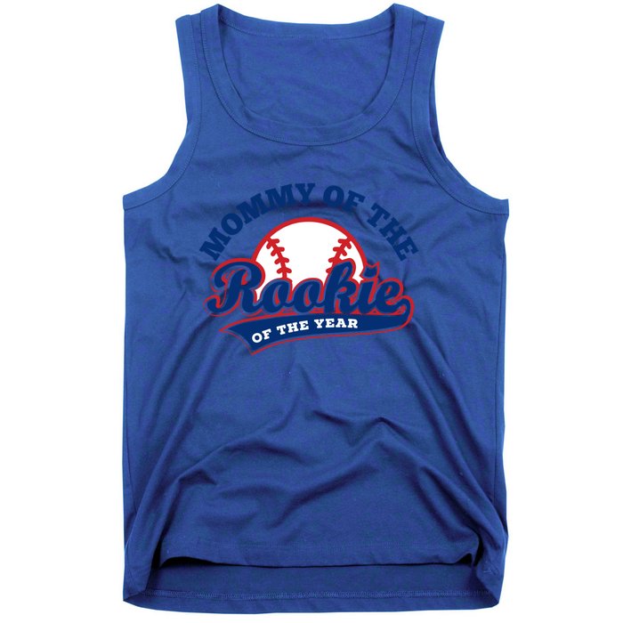 Mommy Of The Rookie Cute Gift Rookie Of The Year Baseball Mommy Gift Tank Top