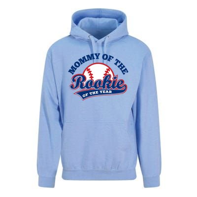 Mommy Of The Rookie Cute Gift Rookie Of The Year Baseball Mommy Gift Unisex Surf Hoodie