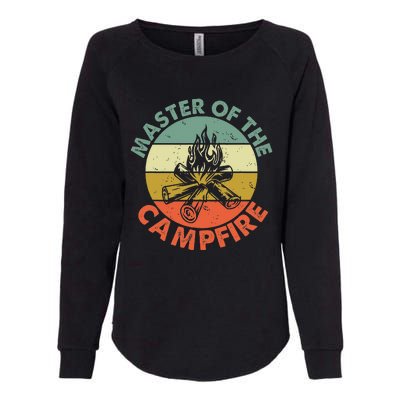 Master Of The Campfire Dad Camping Camping Dad Gift Womens California Wash Sweatshirt