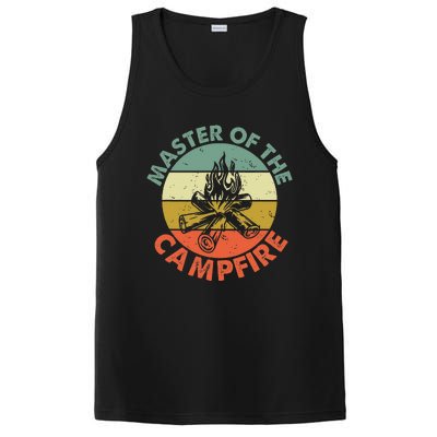 Master Of The Campfire Dad Camping Camping Dad Gift PosiCharge Competitor Tank