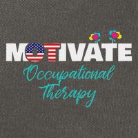 Motivate Occupational Therapy Ot Therapist Ota Gift Cotton Canvas Backpack