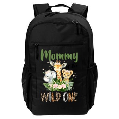 Mom Of The Wild One Zoo Theme Birthday Safari Jungle Animal Daily Commute Backpack