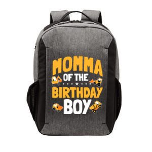 Momma Of The Birthday Boy Construction Worker Bday Party Vector Backpack