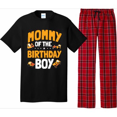 Mommy Of The Birthday Boy Construction Worker Bday Party Pajama Set