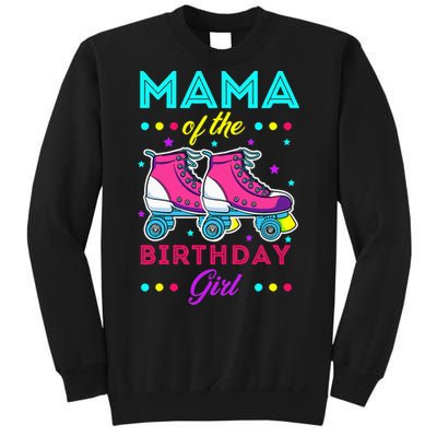 Mama of the Birthday Roller Skates Bday Skating Theme Sweatshirt