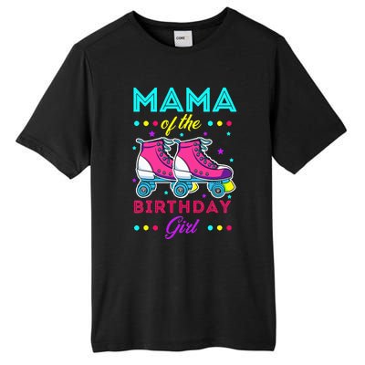 Mama of the Birthday Roller Skates Bday Skating Theme Tall Fusion ChromaSoft Performance T-Shirt