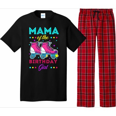 Mama of the Birthday Roller Skates Bday Skating Theme Pajama Set