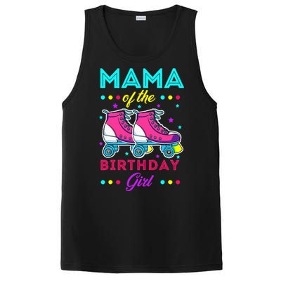 Mama of the Birthday Roller Skates Bday Skating Theme PosiCharge Competitor Tank