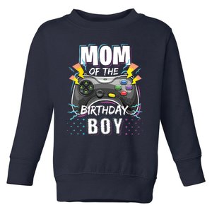 Mom Of The Birthday Boy Matching Video Gamer Birthday Party Toddler Sweatshirt