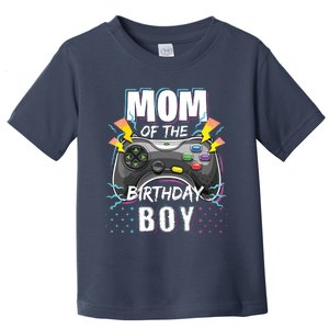 Mom Of The Birthday Boy Matching Video Gamer Birthday Party Toddler T-Shirt