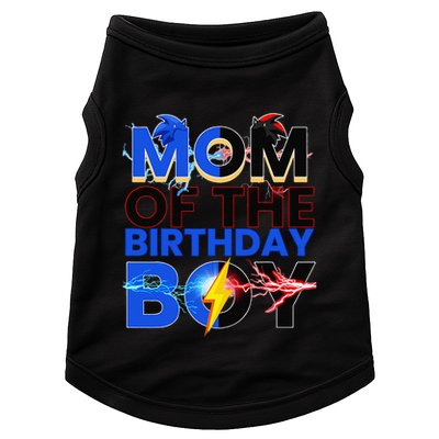 Mom Of The Birthday Boy Hedgehog Family Party Decorations Doggie Tank