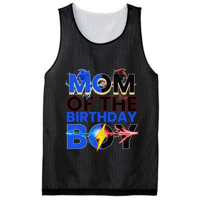 Mom Of The Birthday Boy Hedgehog Family Party Decorations Mesh Reversible Basketball Jersey Tank