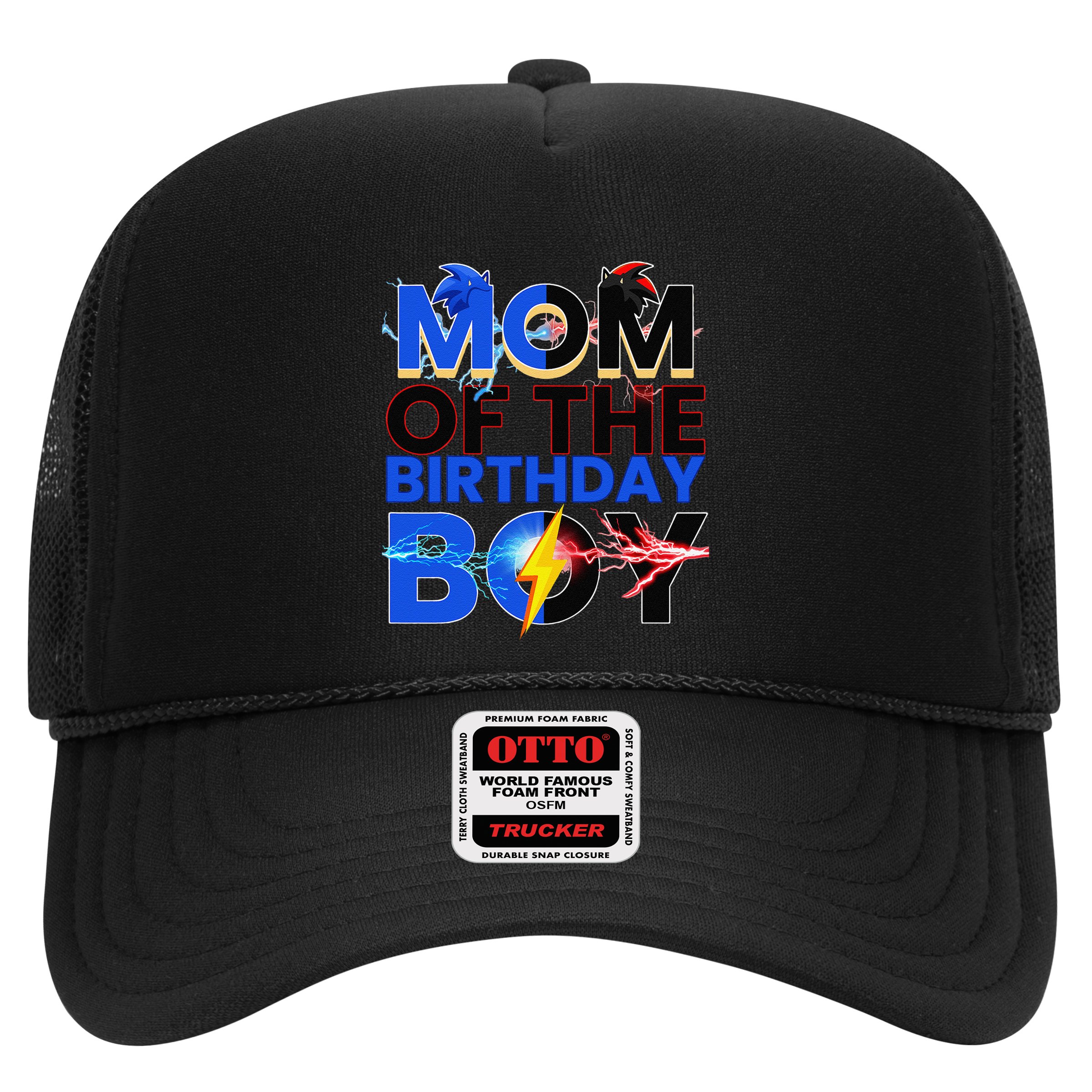 Mom Of The Birthday Boy Hedgehog Family Party Decorations Hat
