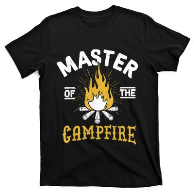 Master Of The Campfire Camping & Outdoors Gift T-Shirt