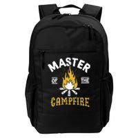 Master Of The Campfire Camping & Outdoors Gift Daily Commute Backpack