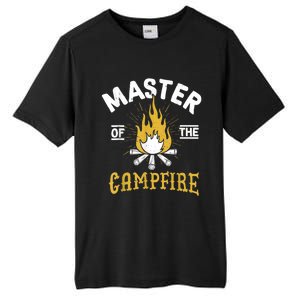 Master Of The Campfire Camping & Outdoors Gift Tall Fusion ChromaSoft Performance T-Shirt