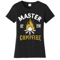 Master Of The Campfire Camping & Outdoors Gift Women's T-Shirt