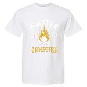 Master Of The Campfire Camping & Outdoors Gift Garment-Dyed Heavyweight T-Shirt