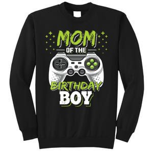 Mom Of The Birthday Boy Matching Video Gamer Birthday Party Sweatshirt