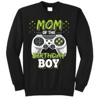 Mom Of The Birthday Boy Matching Video Gamer Birthday Party Sweatshirt