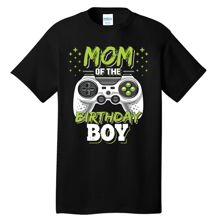 Mom Of The Birthday Boy Matching Video Gamer Birthday Party Tall T-Shirt